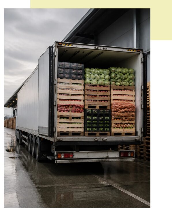 Перевозка плодоовощной продукции в Тынду по цене от 5139 р. | Агросервис-Тнд