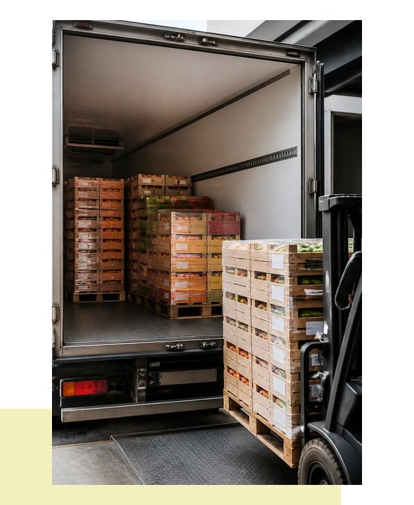 Перевозка сельхозпродукции на паллетах с доставкой в Тынду